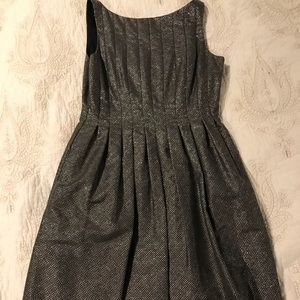 Silver cocktail dress